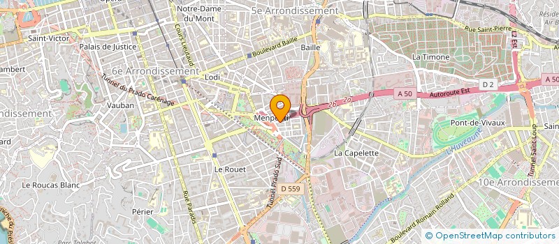 localisation de l'entreprise MONSIEUR JEAN CASTOLO à MARSEILLE 10EME