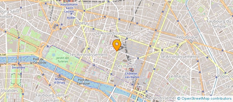 localisation de l'entreprise MONSIEUR JEAN CASTRES  PARIS