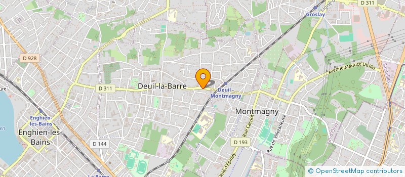 localisation de l'entreprise MONSIEUR JEAN CASULLI à DEUIL-LA-BARRE