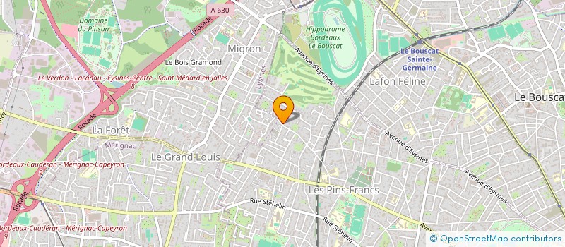 localisation de l'entreprise MONSIEUR JEAN CATHELAIN à BORDEAUX