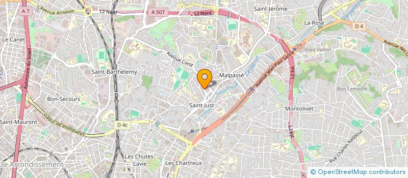 localisation de l'entreprise MONSIEUR JEAN CAU à MARSEILLE
