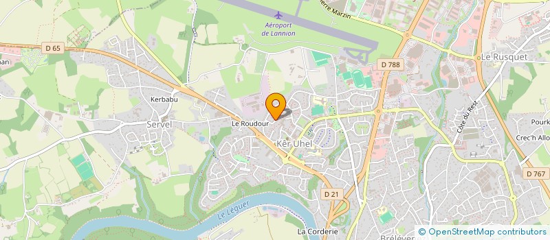 localisation de l'entreprise MONSIEUR JEAN CAUCHIE  PLOUBEZRE