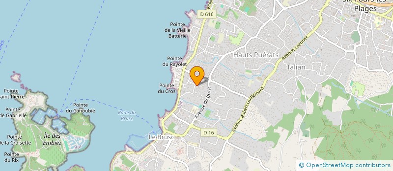 localisation de l'entreprise MONSIEUR JEAN CAUSSE à SIX-FOURS-LES-PLAGES