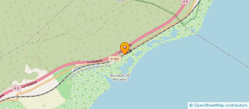 localisation de l'entreprise MONSIEUR JEAN CAUVIN  SALSES-LE-CHATEAU