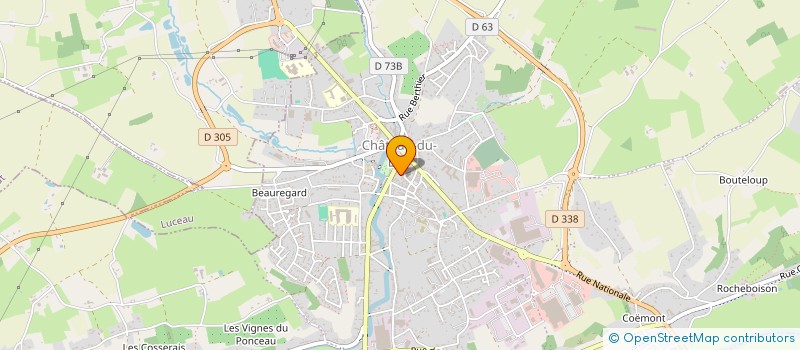 localisation de l'entreprise MONSIEUR JEAN CAVARE  MONTVAL-SUR-LOIR