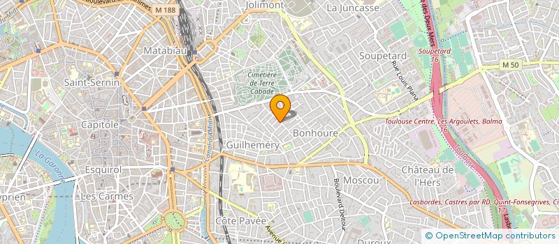 localisation de l'entreprise MONSIEUR JEAN CAVE à TOULOUSE