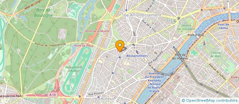 localisation de l'entreprise MONSIEUR JEAN CAVILLOT  PARIS