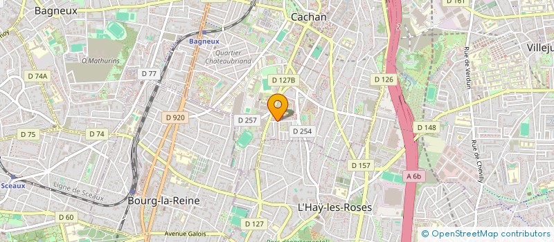 localisation de l'entreprise MONSIEUR JEAN CAVOIT à CACHAN