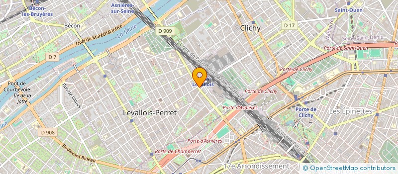 localisation de l'entreprise MONSIEUR JEAN CAYROL à LEVALLOIS-PERRET