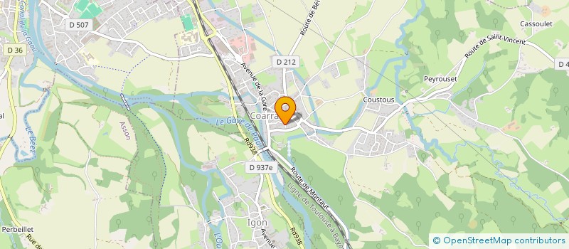 localisation de l'entreprise MONSIEUR JEAN CAZABAN  LAGOS