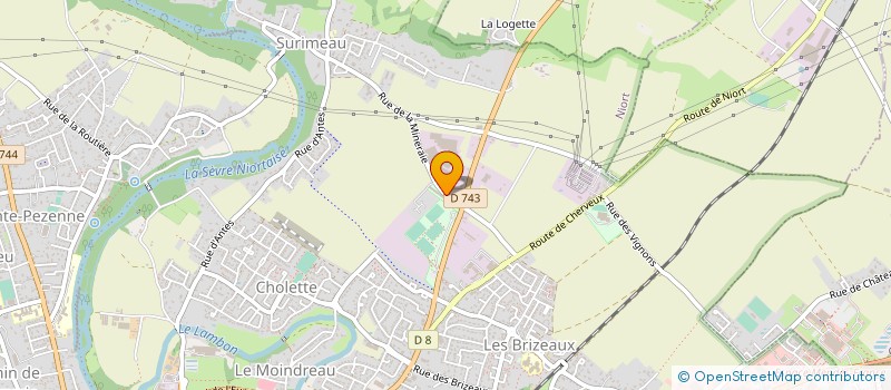 localisation de l'entreprise MONSIEUR JEAN CAZADE à NIORT