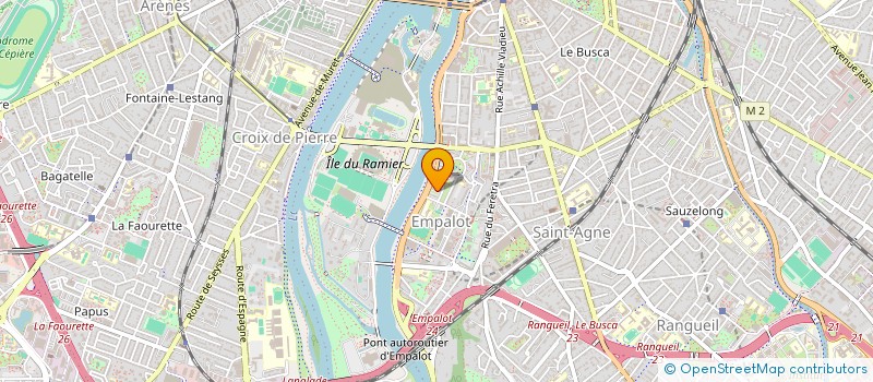 localisation de l'entreprise MONSIEUR JEAN CAZAUX à TOULOUSE