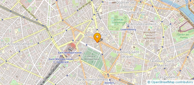 localisation de l'entreprise MONSIEUR JEAN CAZENAVE  PARIS