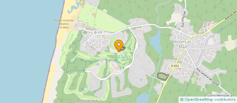 localisation de l'entreprise MONSIEUR JEAN CAZENAVE  MOLIETS-ET-MAA
