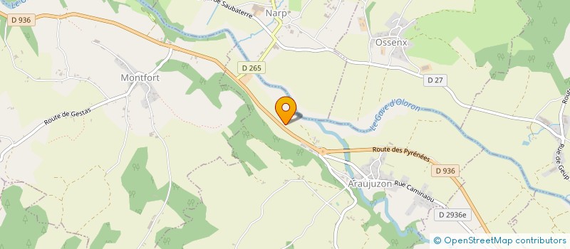 localisation de l'entreprise MONSIEUR JEAN CAZENAVE  MAULEON LICHARRE