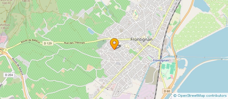 localisation de l'entreprise MONSIEUR JEAN CEDRONE à FRONTIGNAN