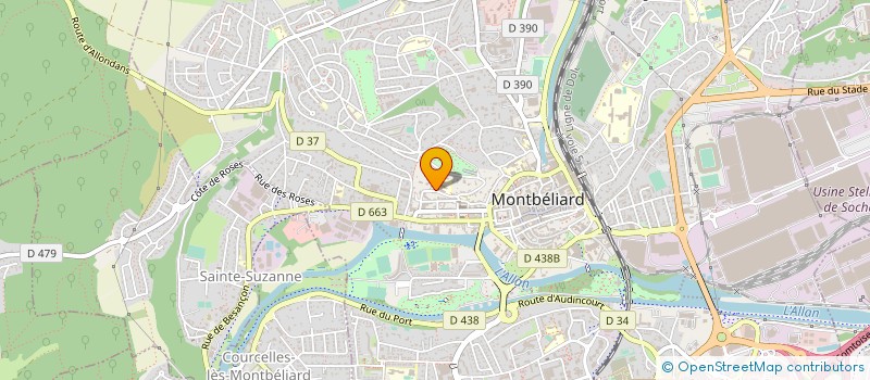 localisation de l'entreprise MONSIEUR JEAN CEGLINSKI à MONTBELIARD