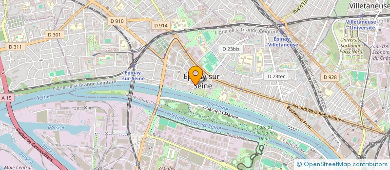 localisation de l'entreprise MONSIEUR JEAN CELESTIN à EPINAY-SUR-SEINE
