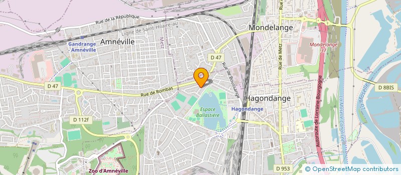 localisation de l'entreprise MONSIEUR JEAN CELLA  HAGONDANGE