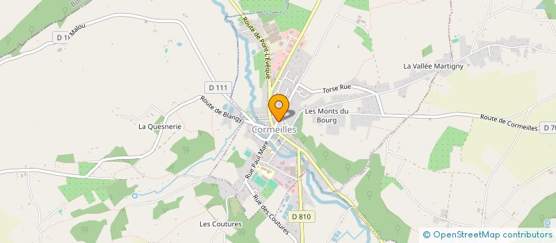 localisation de l'entreprise MONSIEUR JEAN CENDREY à CORMEILLES