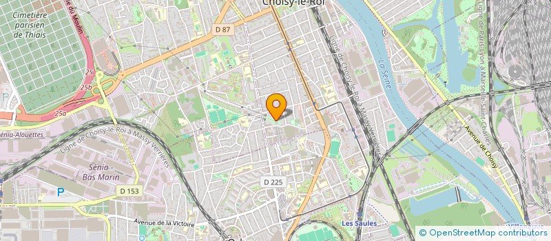 localisation de l'entreprise MONSIEUR JEAN CERALUS à CHOISY-LE-ROI