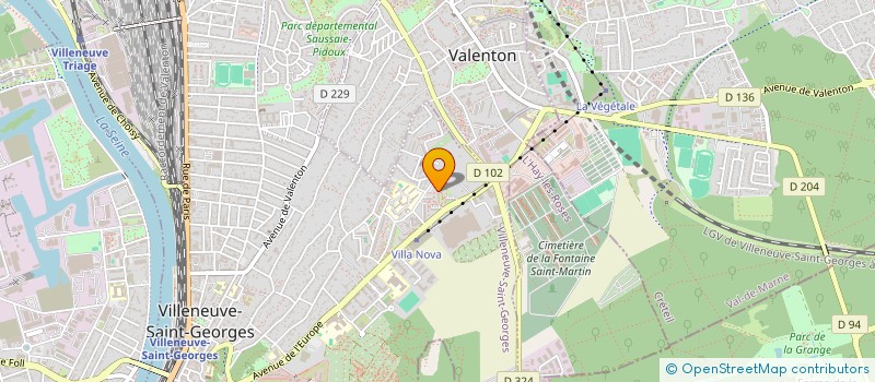 localisation de l'entreprise MONSIEUR JEAN CERILAN à VILLENEUVE-SAINT-GEORGES