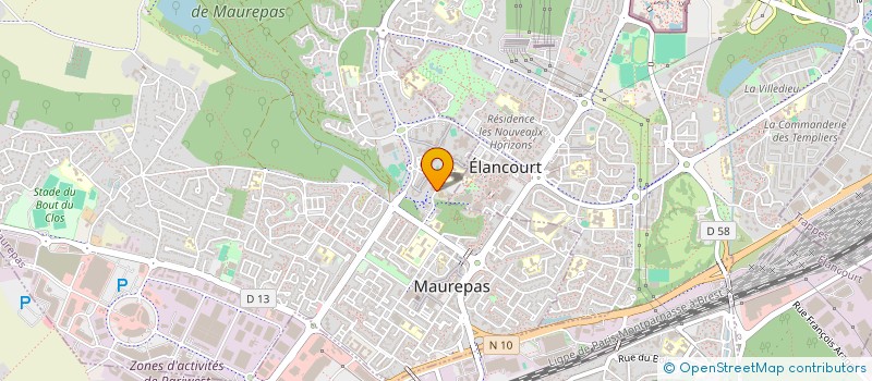 localisation de l'entreprise MONSIEUR JEAN CERQUEIRA  MAUREPAS