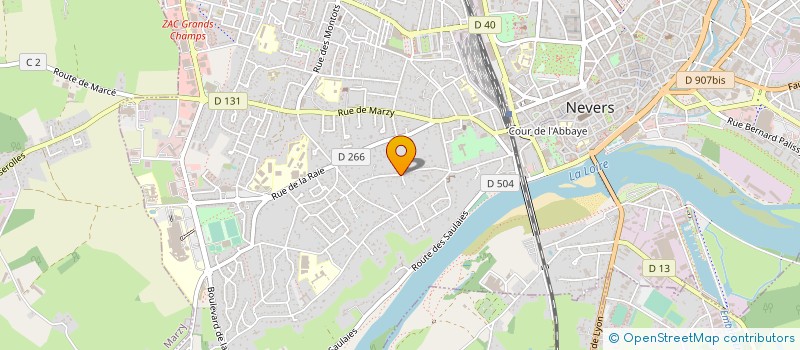localisation de l'entreprise MONSIEUR JEAN CERRE à NEVERS