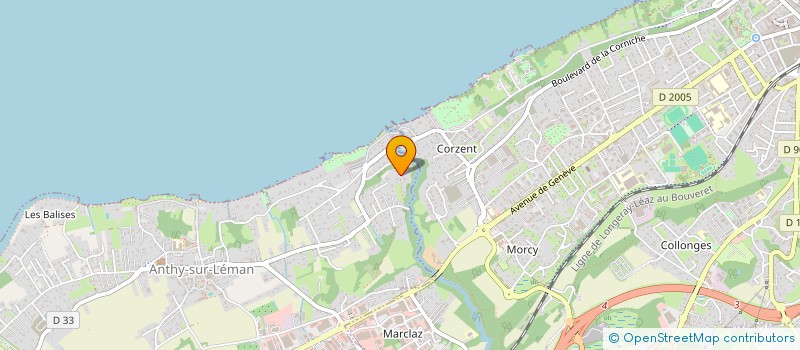 localisation de l'entreprise MONSIEUR JEAN CERUTTI  ANTHY-SUR-LEMAN