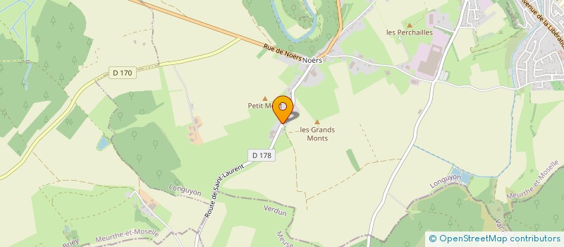 localisation de l'entreprise MONSIEUR JEAN CESARUS  LONGUYON