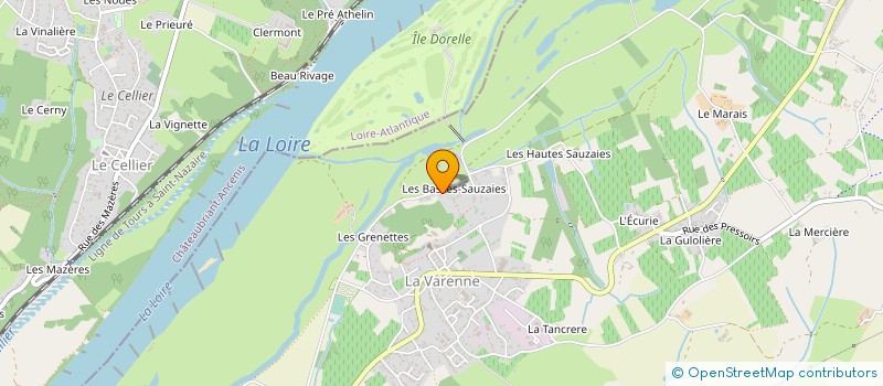 localisation de l'entreprise MONSIEUR JEAN CESBRON  OREE-D'ANJOU