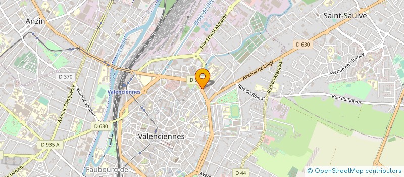 localisation de l'entreprise MONSIEUR JEAN CEUGNIET à VALENCIENNES