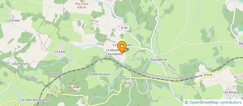 localisation de l'entreprise MONSIEUR JEAN CHABAUD  ARRENES