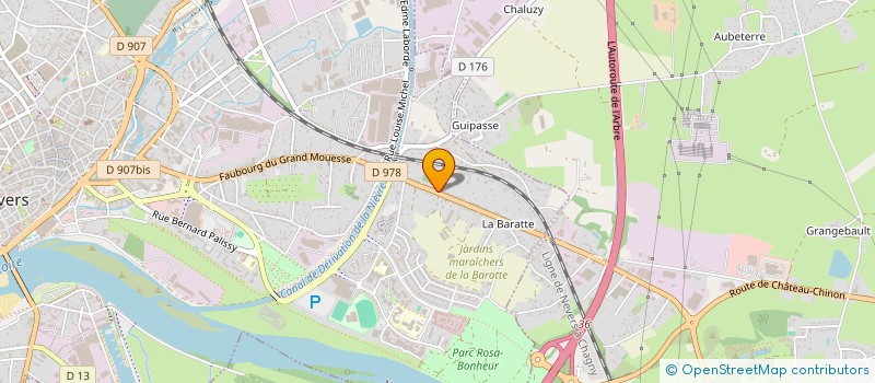 localisation de l'entreprise MONSIEUR JEAN CHABIN à NEVERS