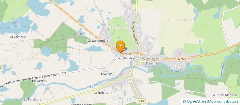 localisation de l'entreprise MONSIEUR JEAN CHABOISSON à SAINT-MICHEL-EN-BRENNE