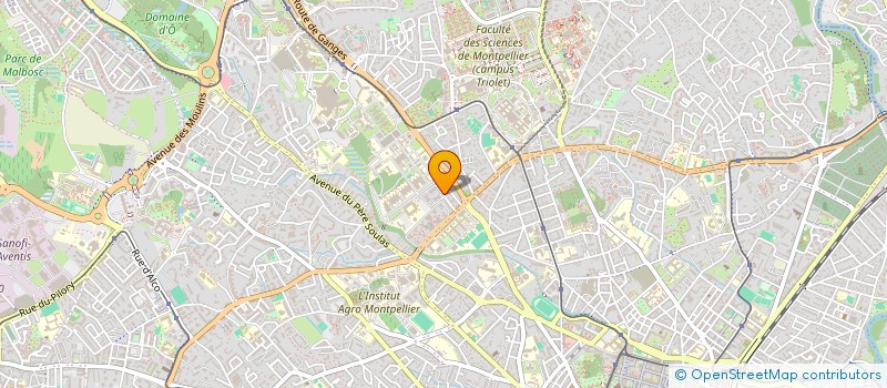 localisation de l'entreprise MONSIEUR JEAN CHABOUD-JACOZ à MONTPELLIER