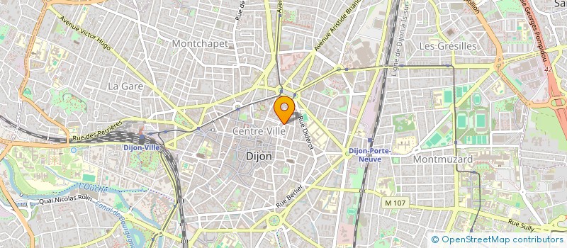 localisation de l'entreprise MONSIEUR JEAN CHABRAT  DIJON