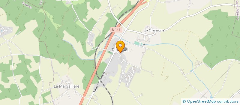 localisation de l'entreprise MONSIEUR JEAN CHABRAT à TAPONNAT-FLEURIGNAC