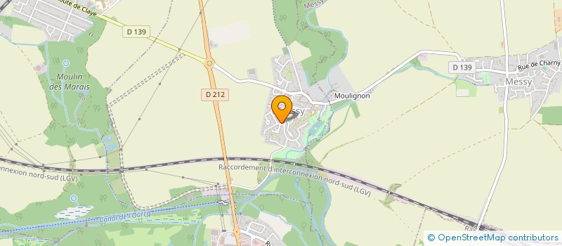 localisation de l'entreprise MONSIEUR JEAN CHABRIERE  GRESSY