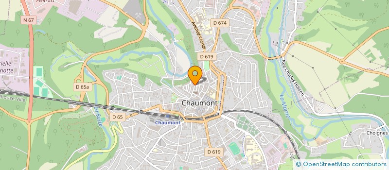localisation de l'entreprise MONSIEUR JEAN CHABROL à CHAUMONT