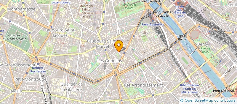 localisation de l'entreprise MONSIEUR JEAN CHAFFOTTE  PARIS