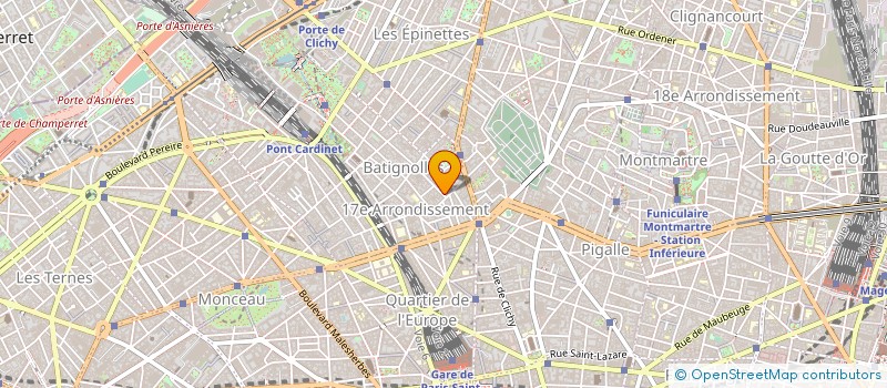 localisation de l'entreprise MONSIEUR JEAN CHAGOT à PARIS