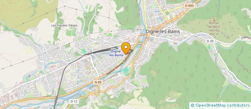 localisation de l'entreprise MONSIEUR JEAN CHAIRAT à DIGNE-LES-BAINS