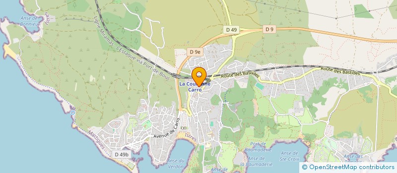 localisation de l'entreprise MONSIEUR JEAN CHAIX à MARTIGUES