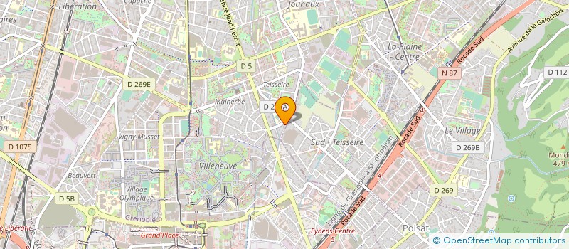 localisation de l'entreprise MONSIEUR JEAN CHALEB à GRENOBLE