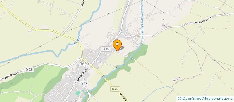 localisation de l'entreprise MONSIEUR JEAN CHALON  BERAT