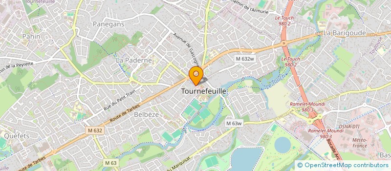 localisation de l'entreprise MONSIEUR JEAN CHAMBAUDIE à TOURNEFEUILLE