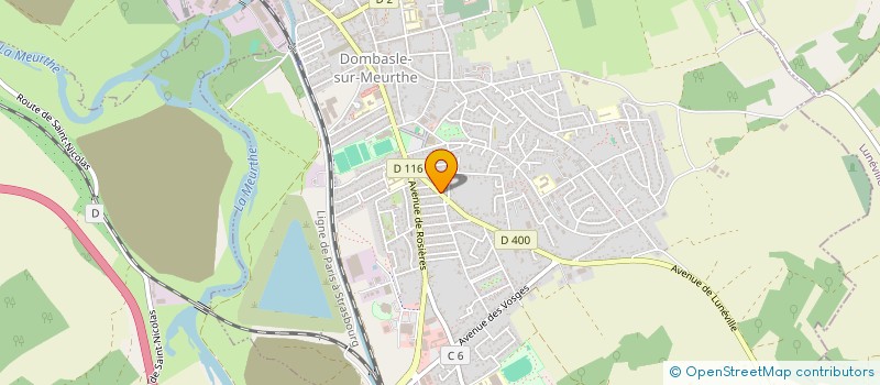 localisation de l'entreprise MONSIEUR JEAN CHAMINADAS à DOMBASLE-SUR-MEURTHE