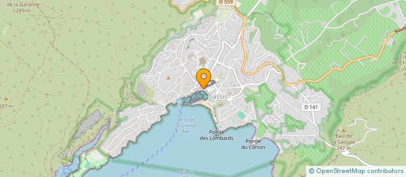 localisation de l'entreprise MONSIEUR JEAN CHAMINADOUR à CASSIS