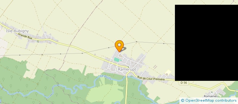 localisation de l'entreprise MONSIEUR JEAN CHAMPENOIS  RAMERUPT